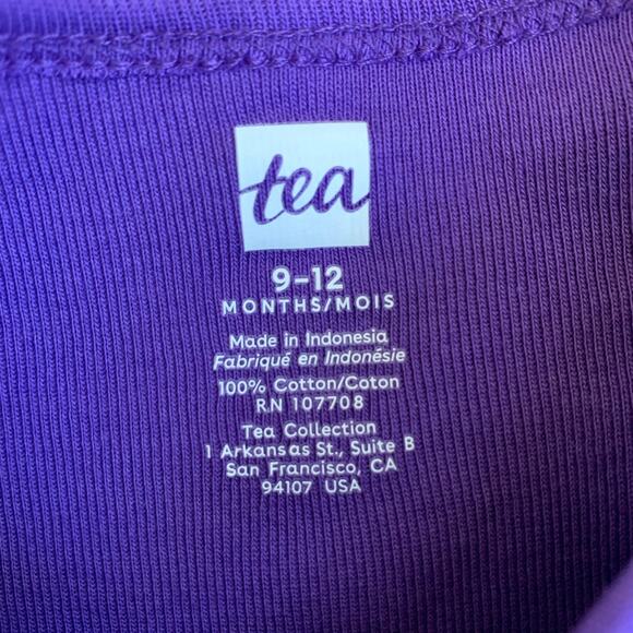 Tea Collection Floral Ruffle Romper - Picture 2 of 5